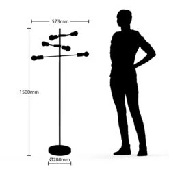 Lindby Estar Stehleuchte Aus Metall, Sechsflammig -Philips Store 9626605 3