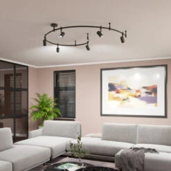 ELC Delila Schienensystem, Zylinder, Sandschwarz -Philips Store 9627064 3