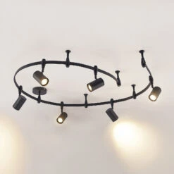 ELC Delila Schienensystem, Zylinder, Sandschwarz -Philips Store 9627064 4