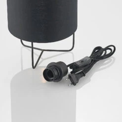 Lindby Kesta Tischleuchte, Schwarz-gold, 32 Cm -Philips Store 9627130 8