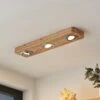 Lindby Mikari LED-Deckenleuchte Aus Holz, 3-fl. -Philips Store 9627413