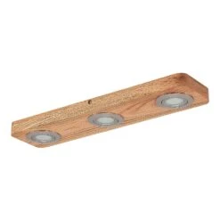 Lindby Mikari LED-Deckenleuchte Aus Holz, 3-fl. -Philips Store 9627413 3