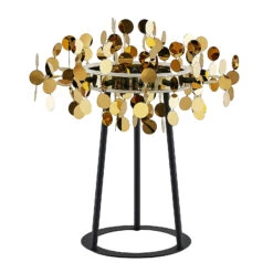 Lucande Glimmo LED-Tischleuchte, Schwarz, Messing 11 Lucande Glimmo LED-Tischleuchte, Schwarz, Messing -Philips Store 9639494 1