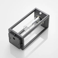 Lindby Abilum Sockelleuchte, Dunkelgrau, 35 Cm -Philips Store 9647115 7