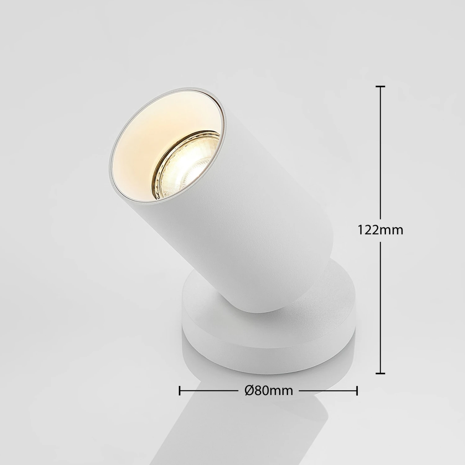Arcchio BrinjaStrahler, Rund, 1-fl., Weiß 9 Arcchio BrinjaStrahler, Rund, 1-fl., Weiß – Bild 7