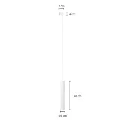 Arcchio Ejona Schienen-LED-Pendel Weiß 6/40cm -Philips Store 9928106 4