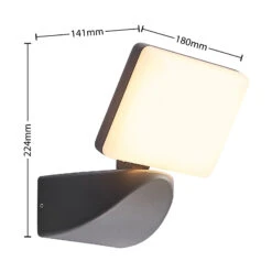 Lindby Melamika LED-Außenstrahler -Philips Store 9932055 4