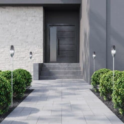 Lindby Jari LED-Solarleuchte, Edelstahl, Rauchgrau 13 Lindby Jari LED-Solarleuchte, Edelstahl, Rauchgrau -Philips Store 9945531 2