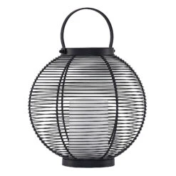 Lindby Mairuna LED-Solar-Laterne, Schwarz, 30,8 Cm -Philips Store 9945544 2