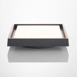 Lucande LED-Außendeckenleuchte Birta, Eckig, 27 Cm -Philips Store 9969131 4